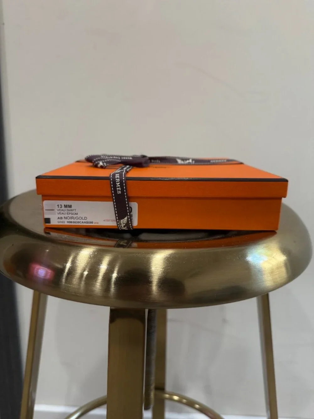Authentic Empty Hermes Box 7.8x7.8x1.8